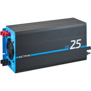 ECTIVE SSI 25 2500W/24V Sinus-Wechselrichter mit MPPT-Laderegler