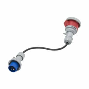 EV1 Adapter CEE rot 16A zu CEE blau 16A