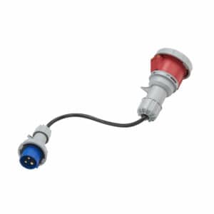 EV1 Adapter CEE rot 32A zu CEE blau 16A