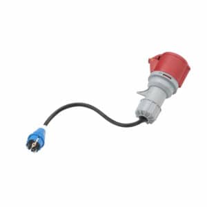 EV1 Adapter CEE rot 32A zu Schuko (EU)