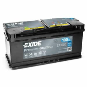 Exide EA1000 Premium Carbon Boost 100Ah Autobatterie