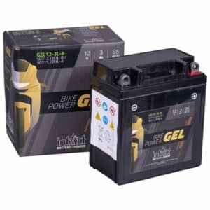 Intact Bike-Power GEL Motorradbatterie GEL12-3L-B 3Ah (DIN 50312) CB3L-B