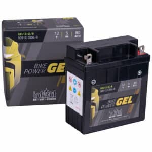 Intact Bike-Power GEL Motorradbatterie GEL12-5L-B 5Ah (DIN 50512) CB5L-B