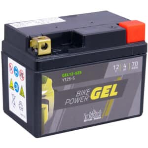 Intact Bike-Power GEL Motorradbatterie GEL12-5ZS 4Ah (DIN 50314) YTZ5S