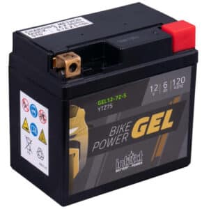 Intact Bike-Power GEL Motorradbatterie GEL12-7Z-S 6Ah (DIN 50616) YTZ7-S