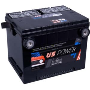 Intact US-Power 56010 60Ah Autobatterie US Cars - Pole vorne