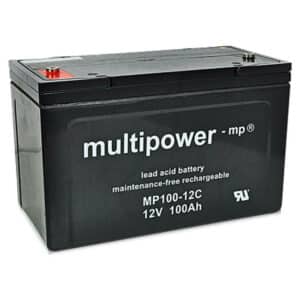 multipower MP100-12C 12V 100Ah Bleiakku Zyklentyp