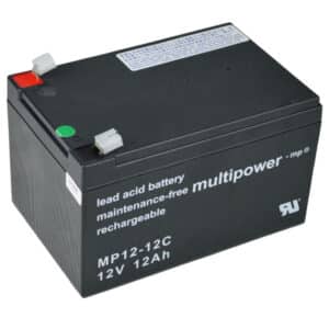 multipower MP12-12C 12V 12Ah Bleiakku Zyklentyp