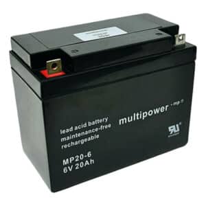 multipower MP20-6 6V 20Ah Bleiakku