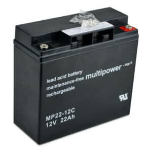 multipower MP22-12C 12V 22Ah Bleiakku Zyklentyp