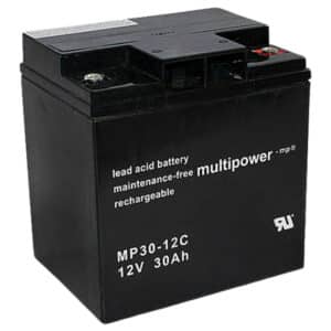 multipower MP30-12C 12V 30Ah Bleiakku Zyklentyp