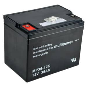 multipower MP36-12C 12V 36Ah Bleiakku Zyklentyp