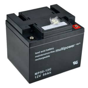 multipower MP50-12C 12V 50Ah Bleiakku Zyklentyp