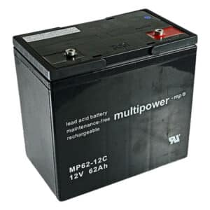 multipower MP62-12C 12V 62Ah Bleiakku Zyklentyp
