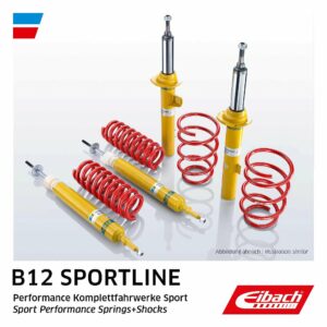 Eibach Bilstein Sportfahrwerk B12 Sportline für Peugeot 206 CC 2D 1.6 1.6 16V