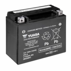 YUASA AGM YTX20HL 18Ah Motorradbatterie YTX20HL-BS geschlossen