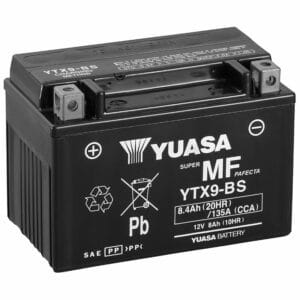 YUASA AGM YTX9 8Ah Motorradbatterie YTX9-BS geschlossen