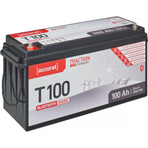 Accurat Traction T100 LFP BT 24V LiFePO4 Lithium Versorgungsbatterie 100Ah