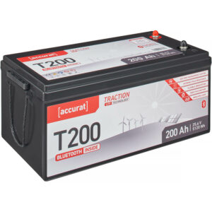 Accurat Traction T200 LFP BT 24V LiFePO4 Lithium Versorgungsbatterie 200Ah
