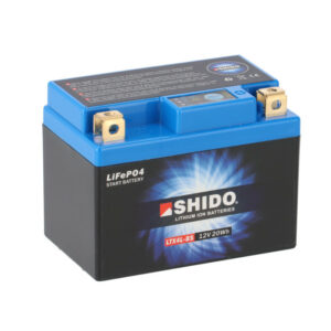 SHIDO LTX4L-BS Lithium Motorradbatterie 1