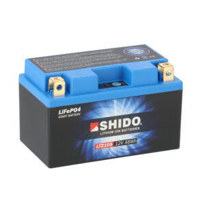 SHIDO LTZ10S Lithium Motorradbatterie 4Ah 12V